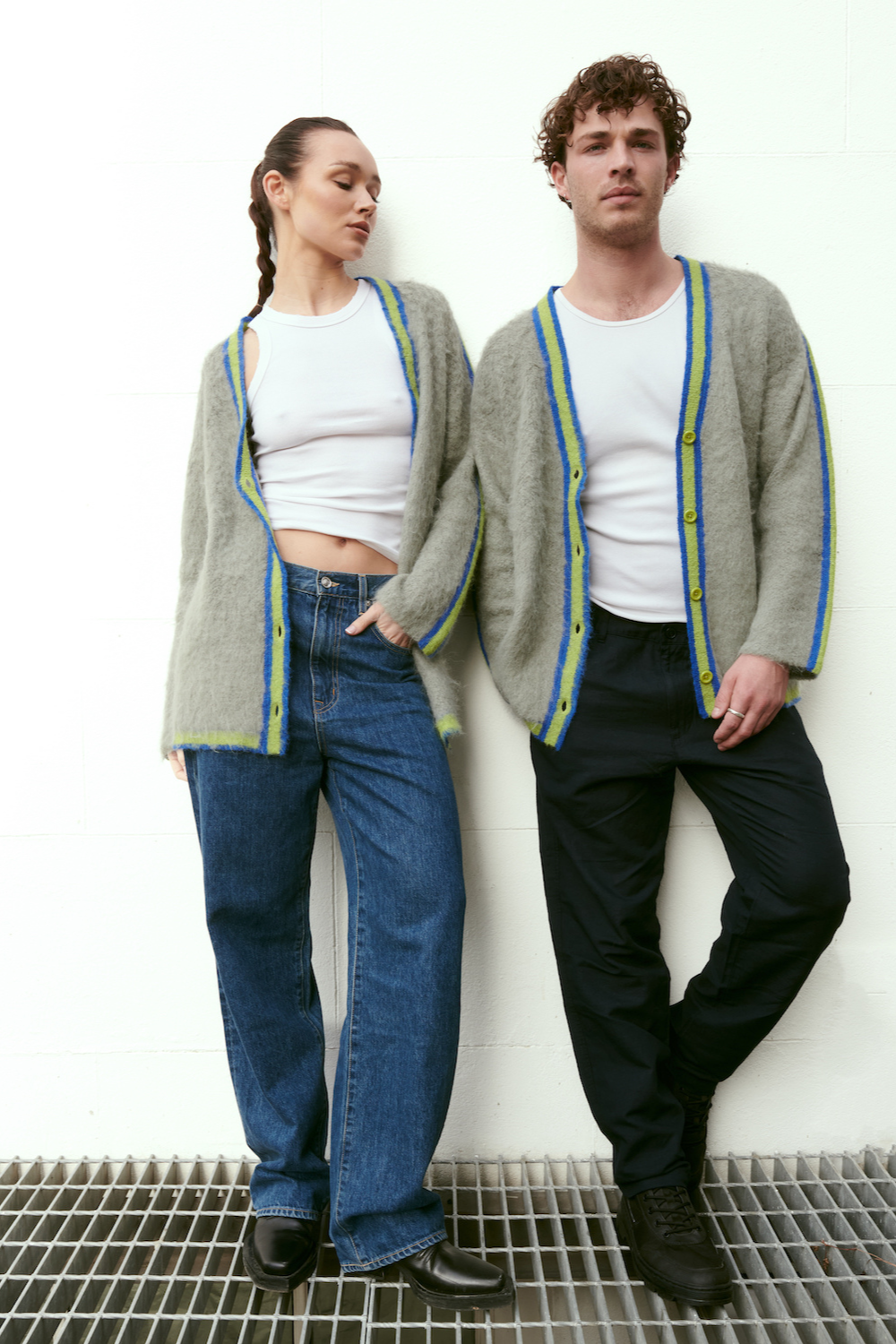 Limited Edition Oversized Suri Cardigan - Grey