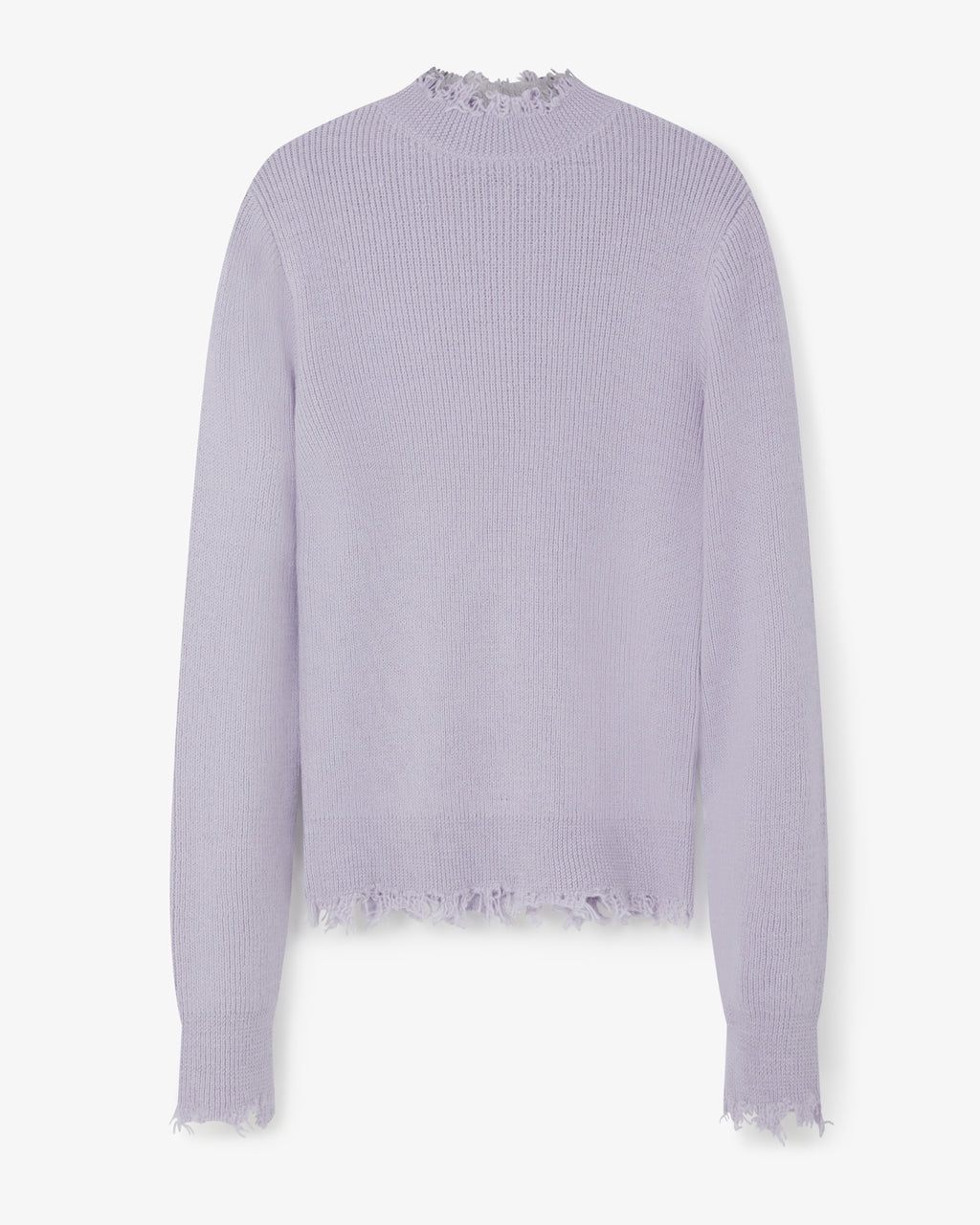 La Granni x Gabriele Alpaca Torn Jumper - Lilac