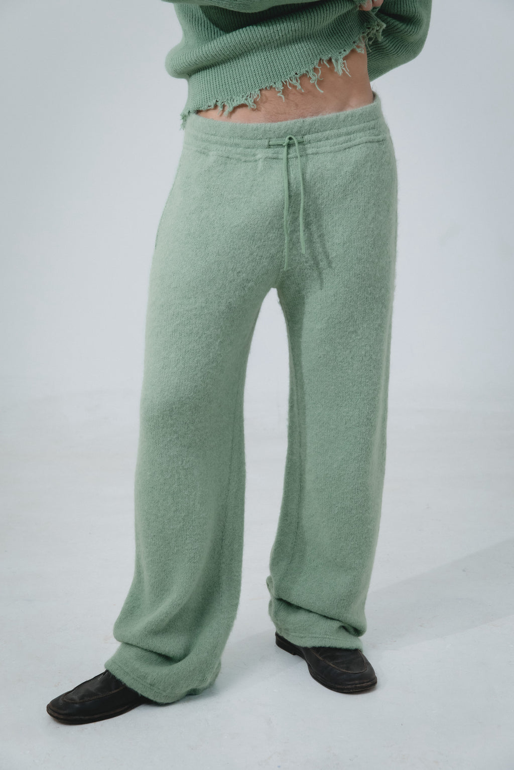 La Granni x Gabriele Suri Knit Trousers - Green