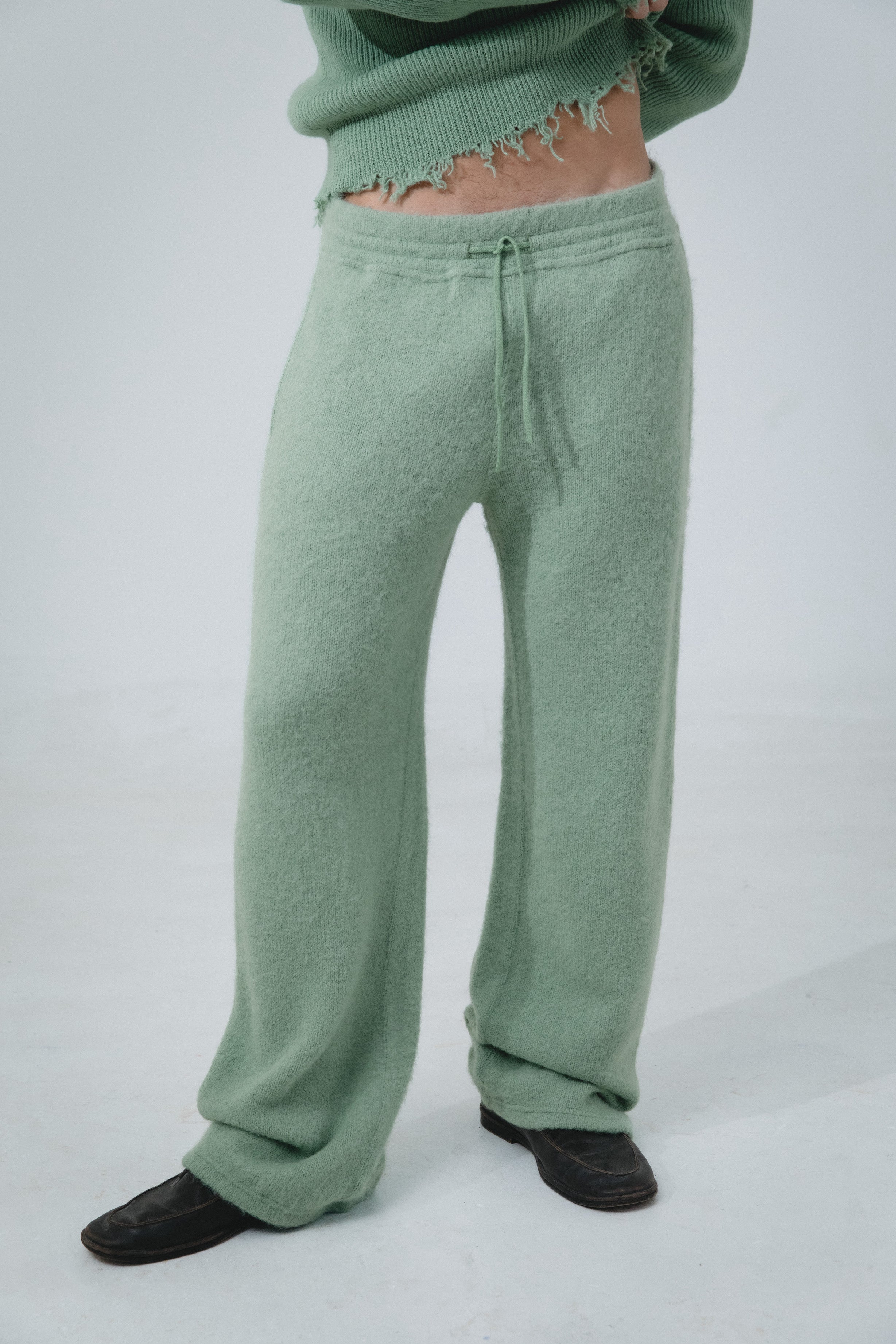 La Granni x Gabriele Suri Knit Trousers - Green