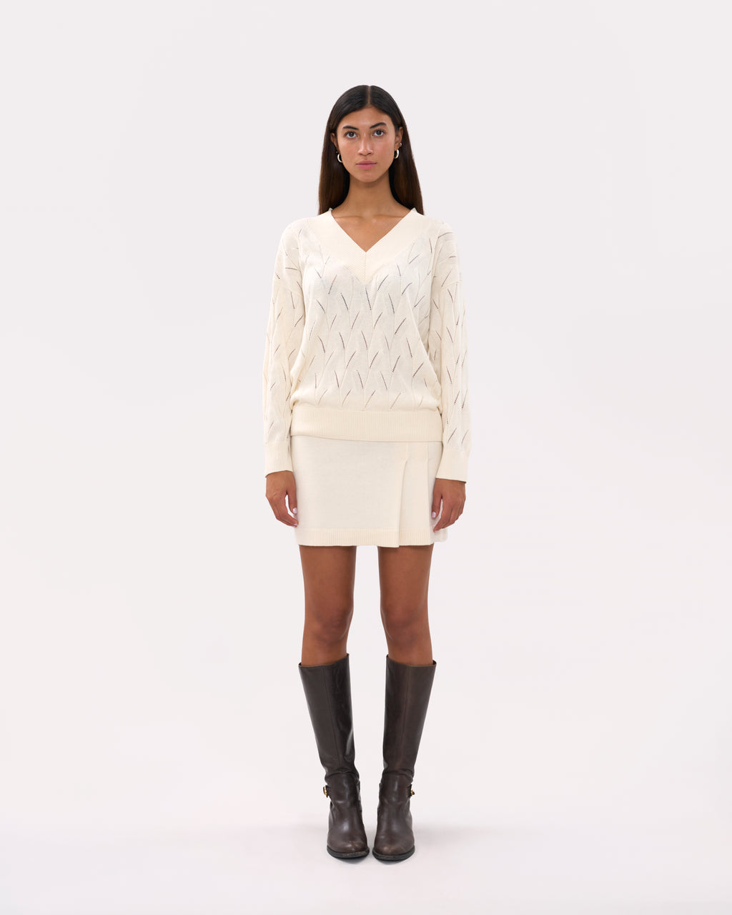 Oversized Jumper - Cream