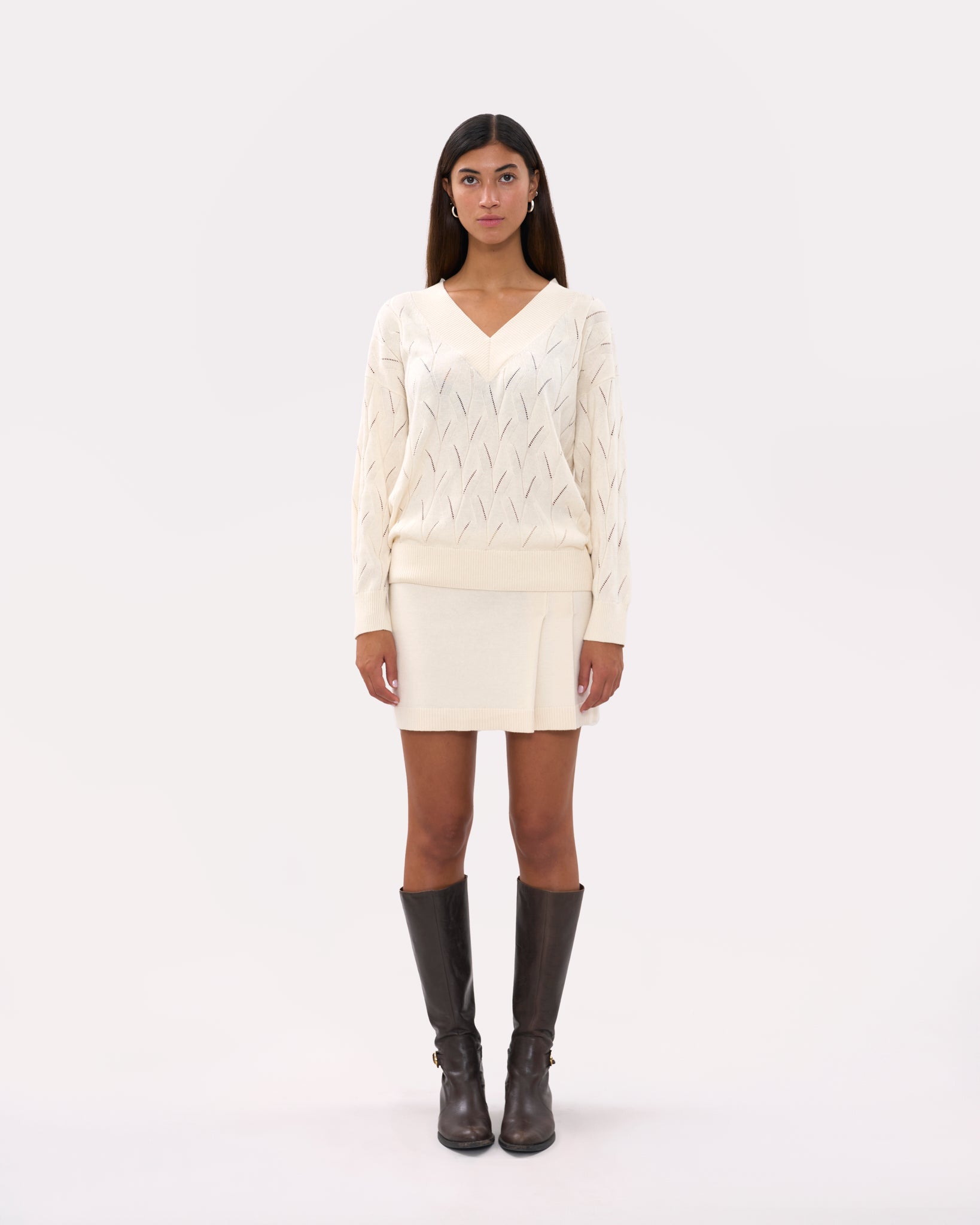 Oversized Jumper - Cream