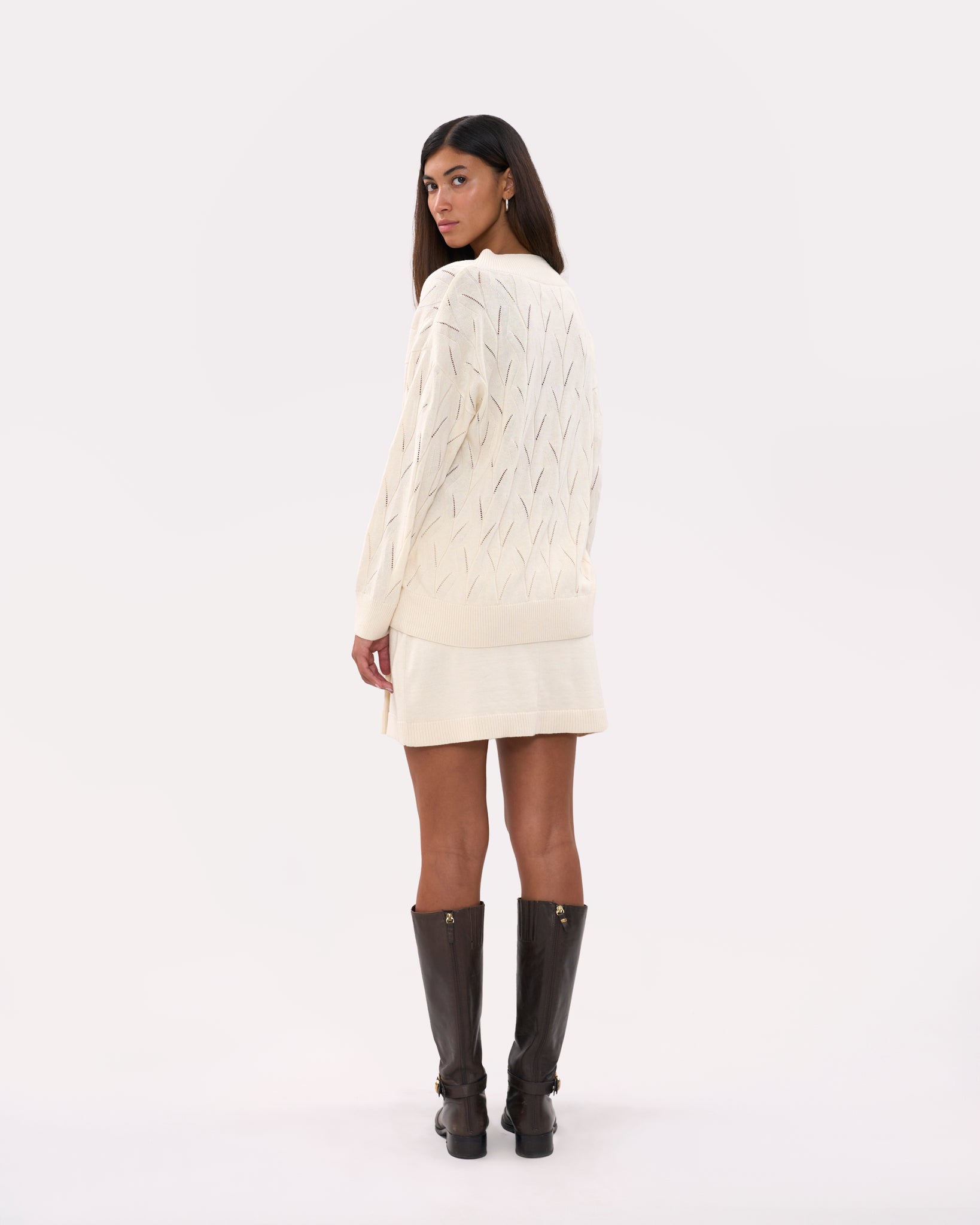 Oversized Jumper - Cream