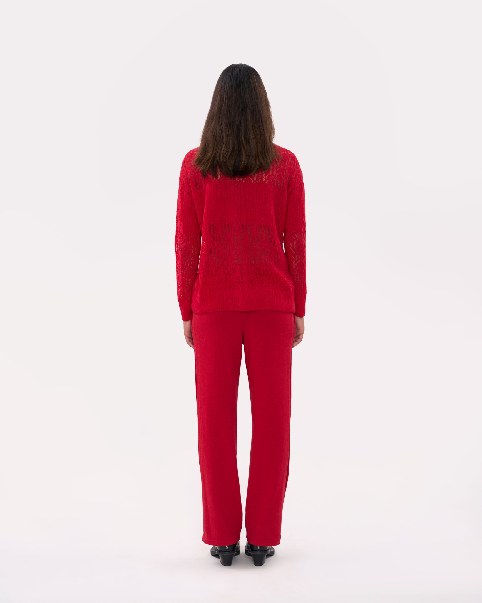 Women's Trousers - Red