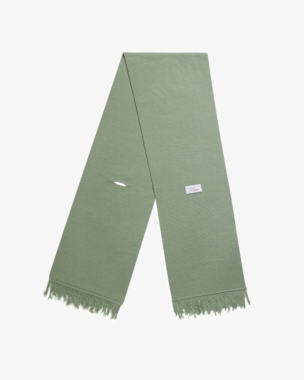 La Granni x Gabriele Three-Way Knit Scarf - Green