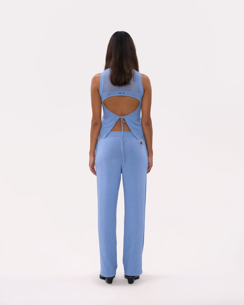 Women's Trousers - Light blue