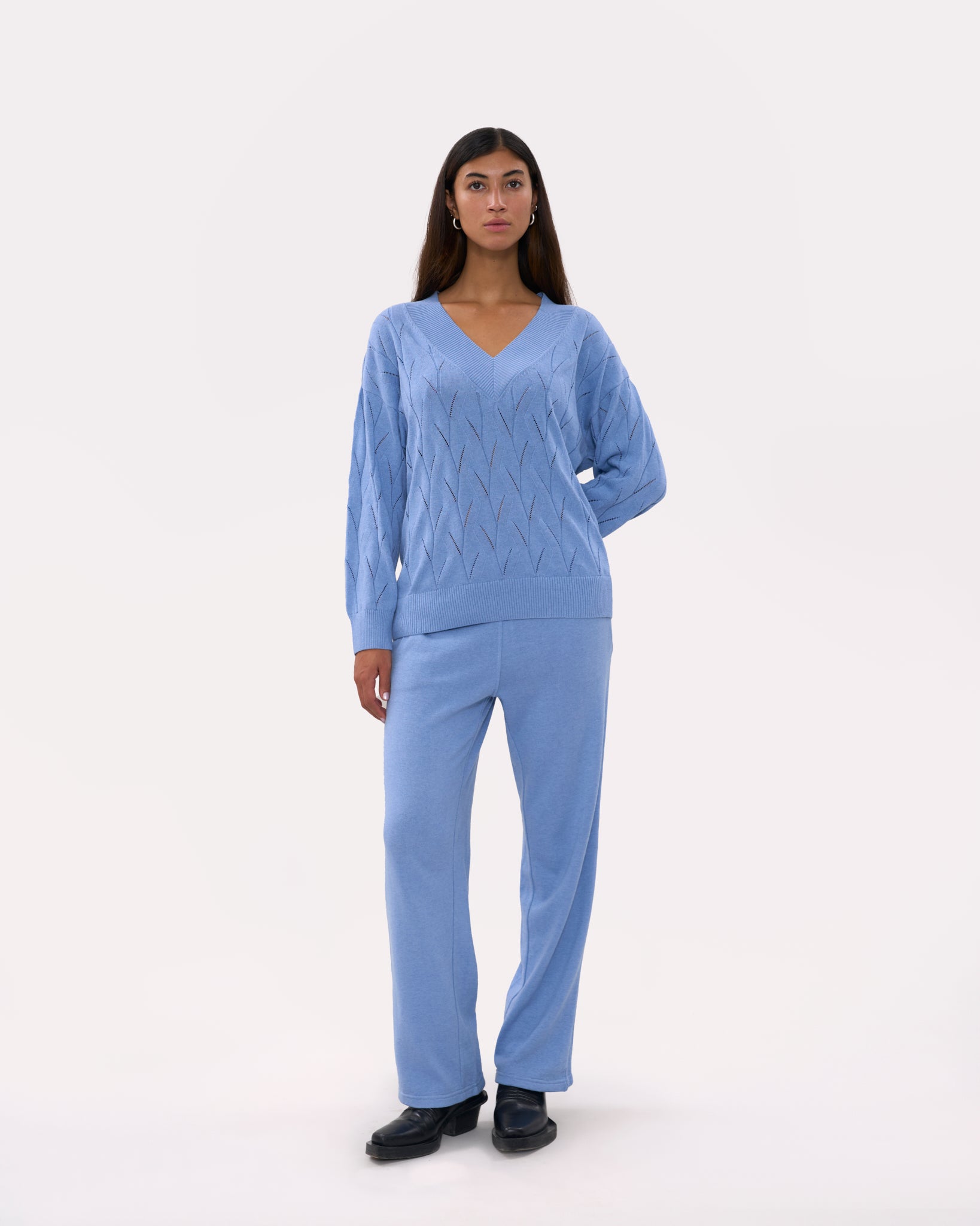 Oversized Jumper - Light Blue