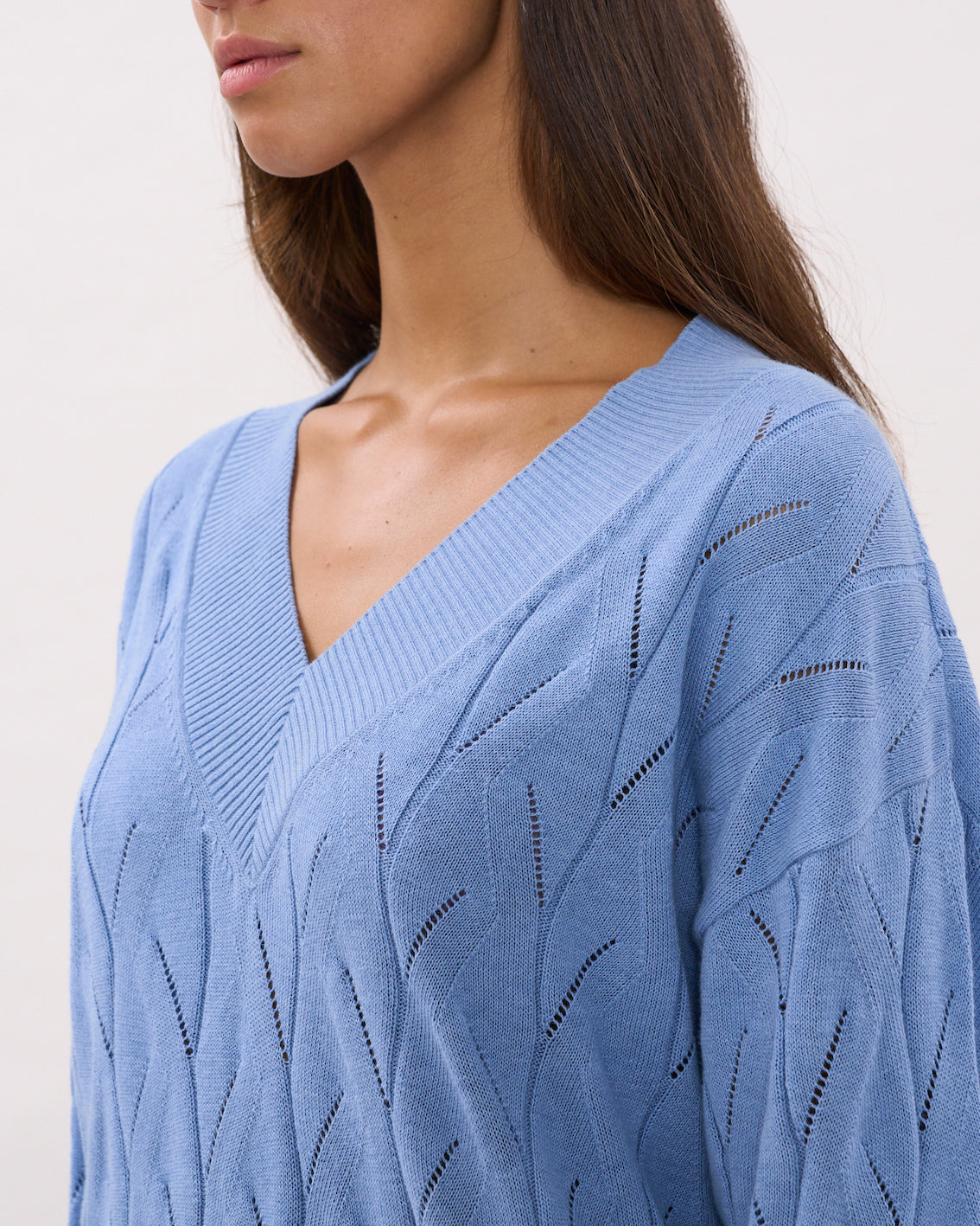 Oversized Jumper - Light Blue