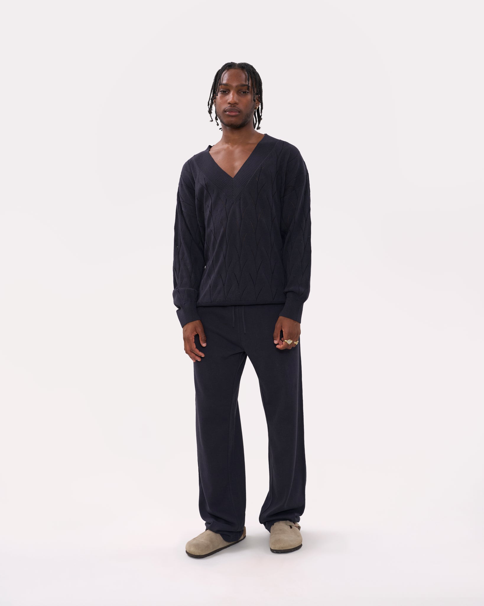 Oversized Jumper - Black