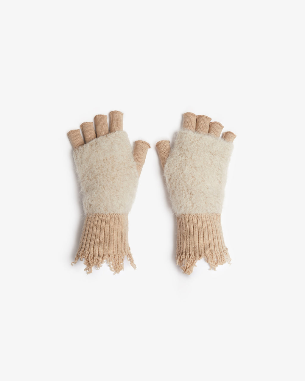 La Granni x Gabriele Suri Split Gloves - Beige