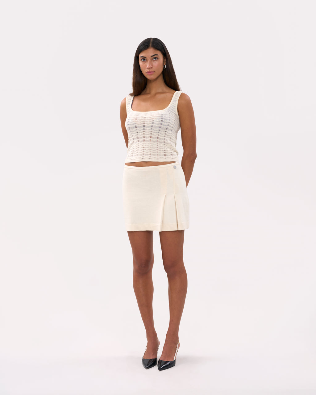 Centimos Skirt - Cream
