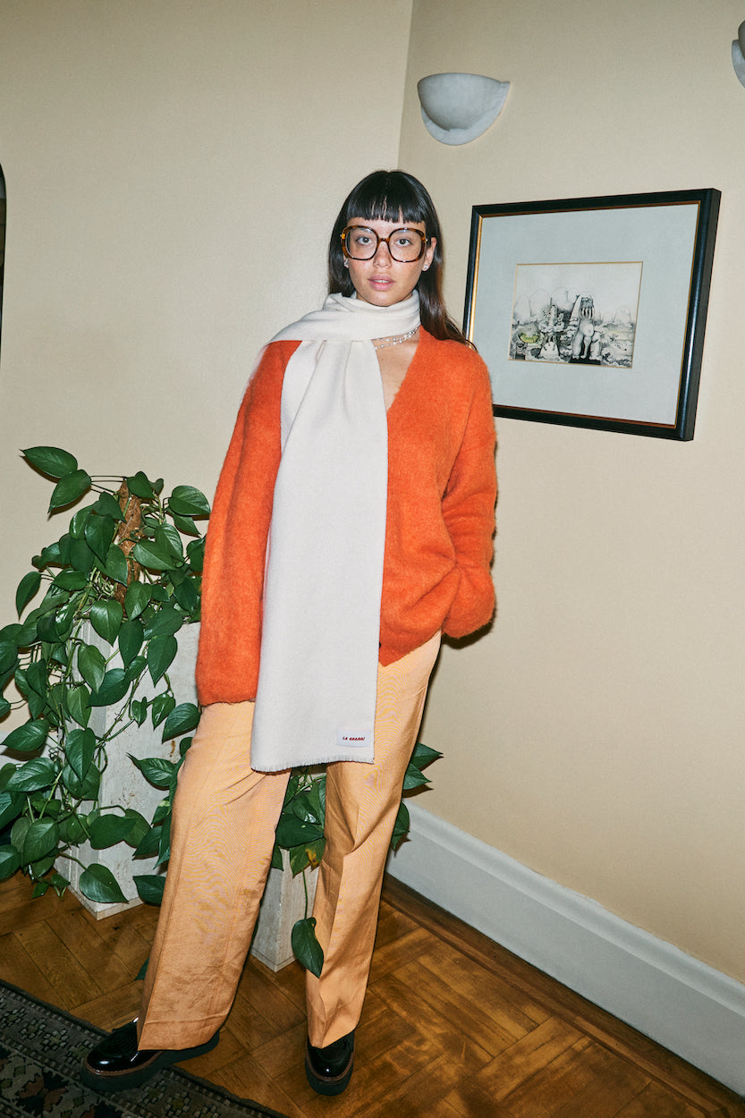 El Clasico Scarf - Cream