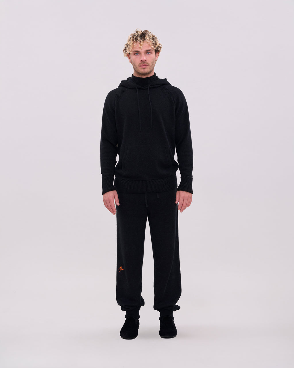 Knitted Gato Trousers - Black