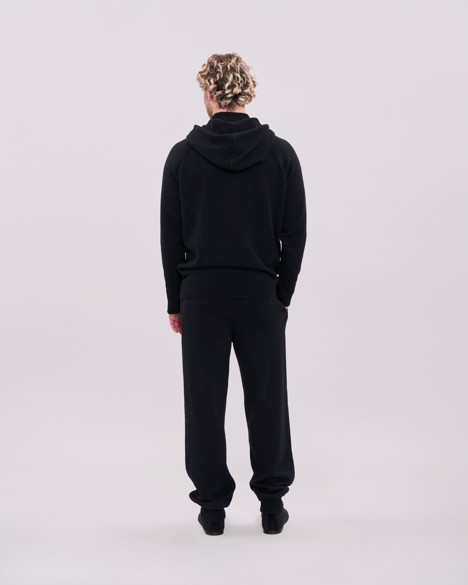 Knitted Gato Trousers - Black