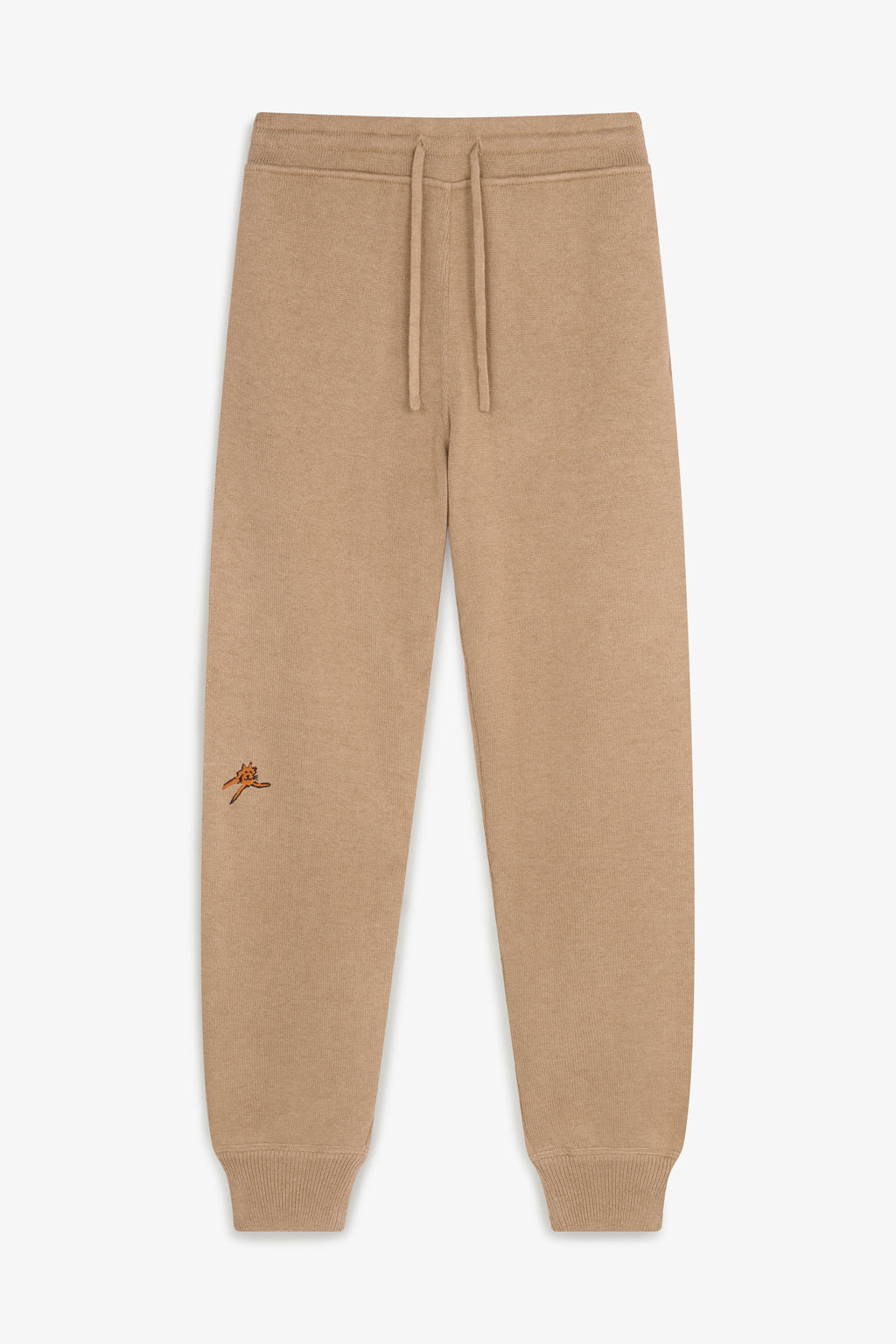 Knitted Gato Trousers - Beige