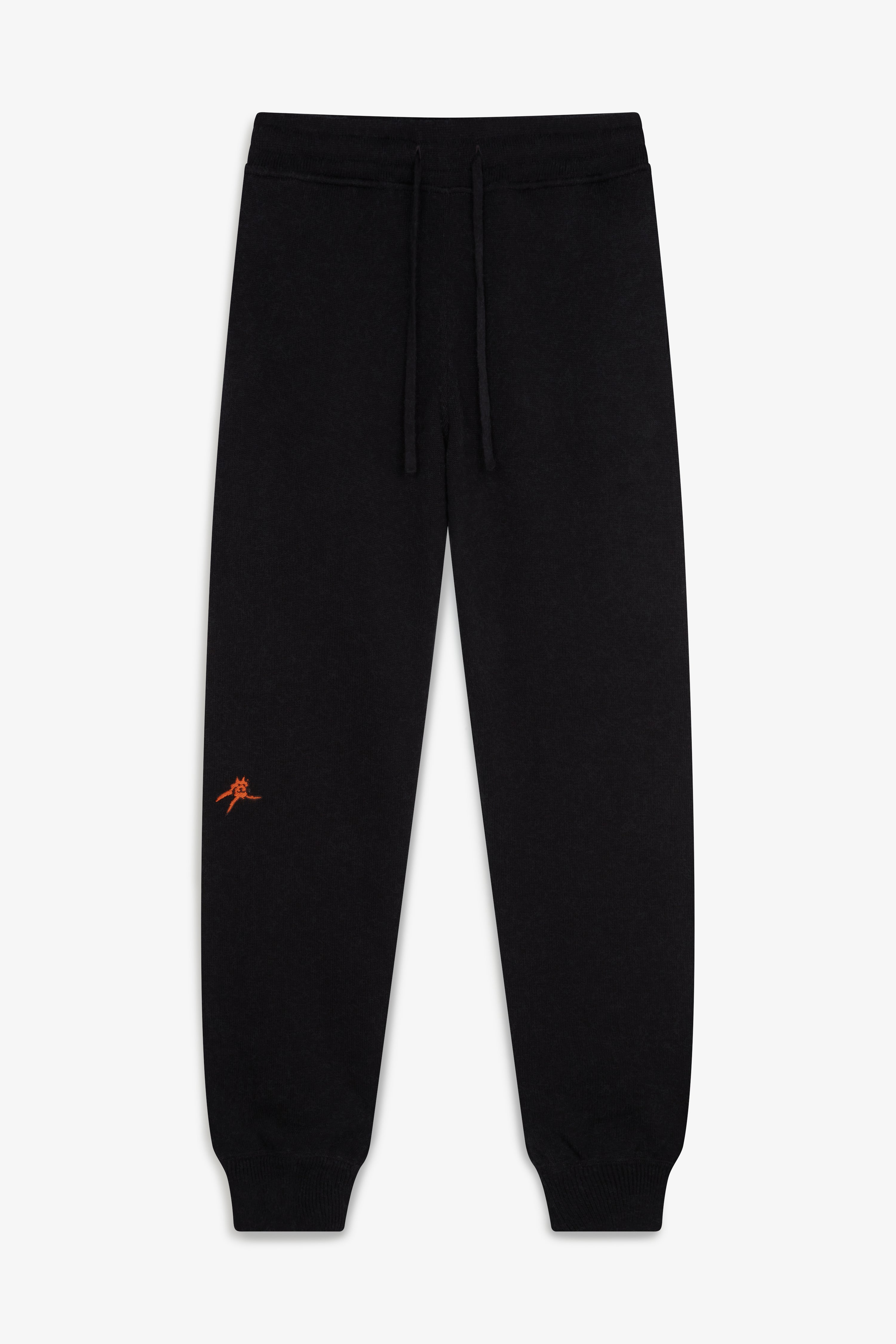 Knitted Gato Trousers - Black