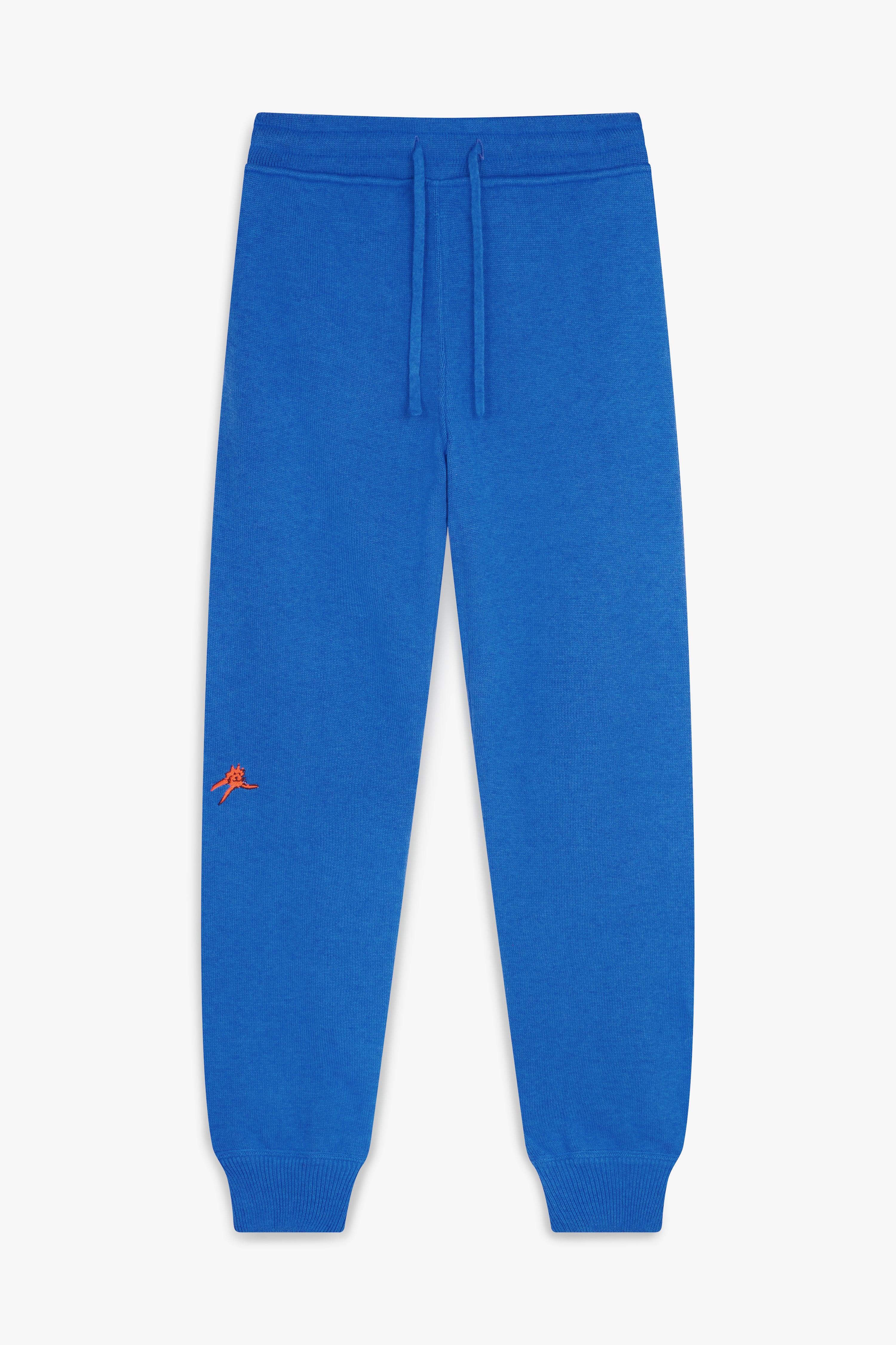 Knitted Gato Trousers - Light Blue