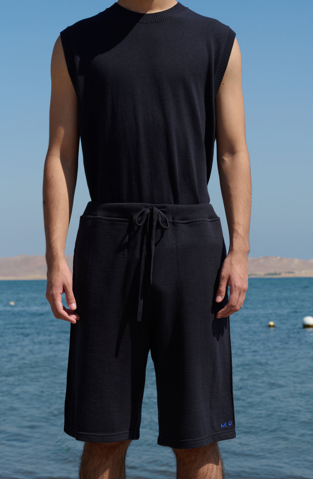 LA G Shorts - Charcoal