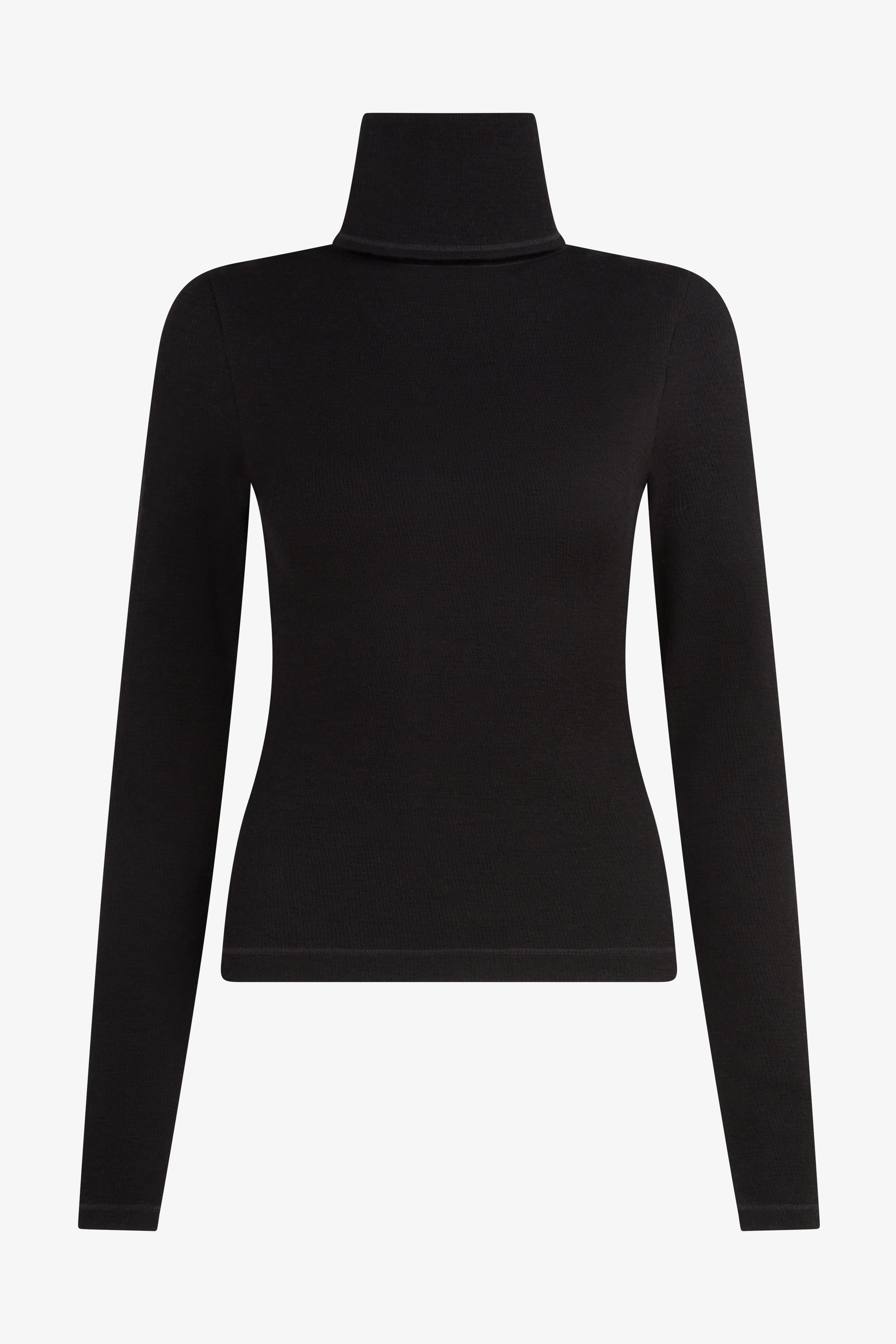 Long Sleeve Top - Black