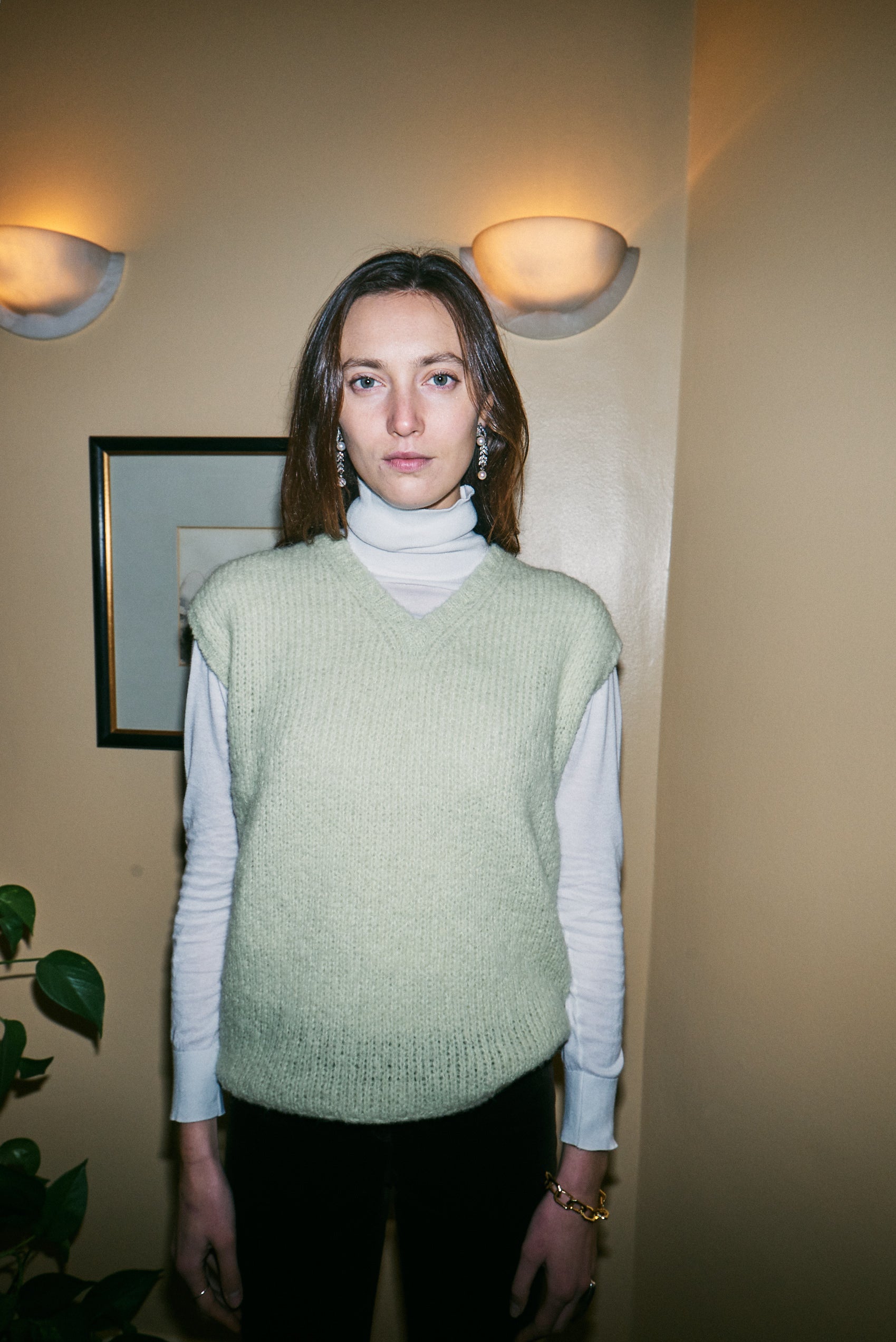 La Sierra Vest - Pistachio