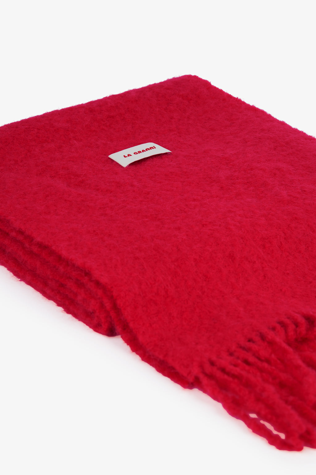 Oversized Scarf - Red