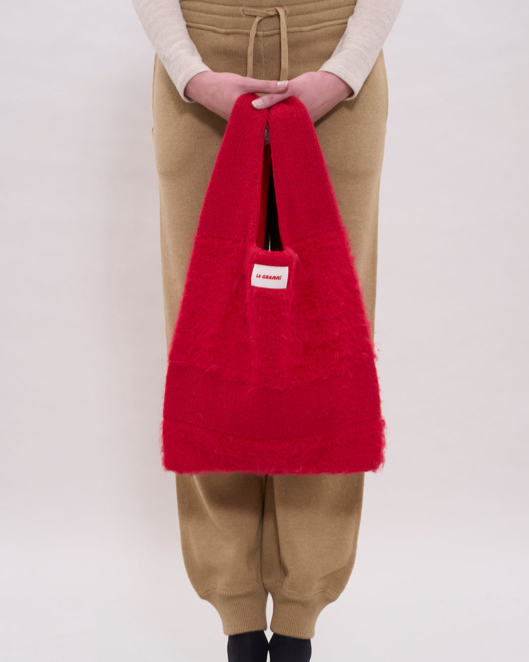 Fluffy Tote - Red