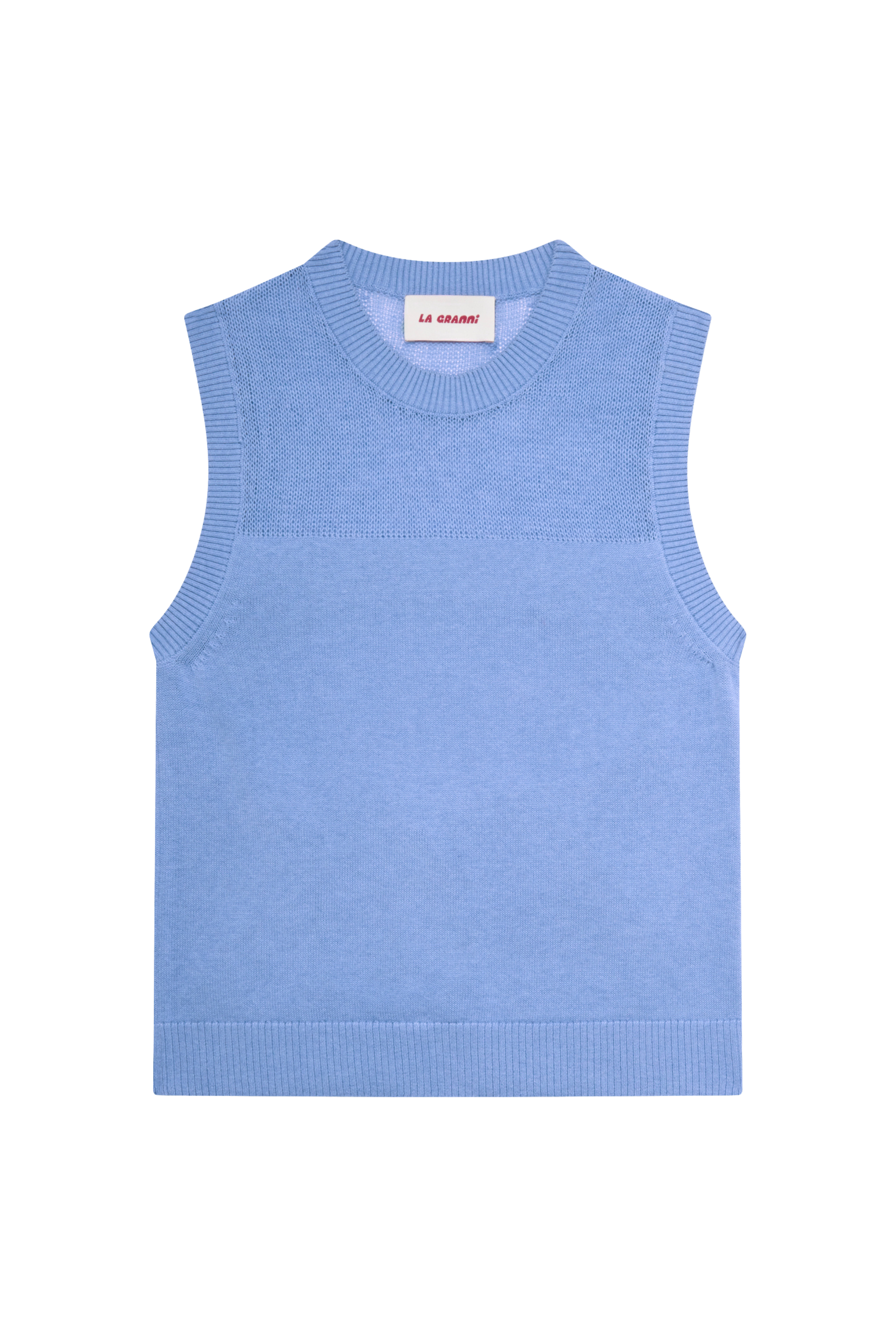 LA G Top - Light Blue