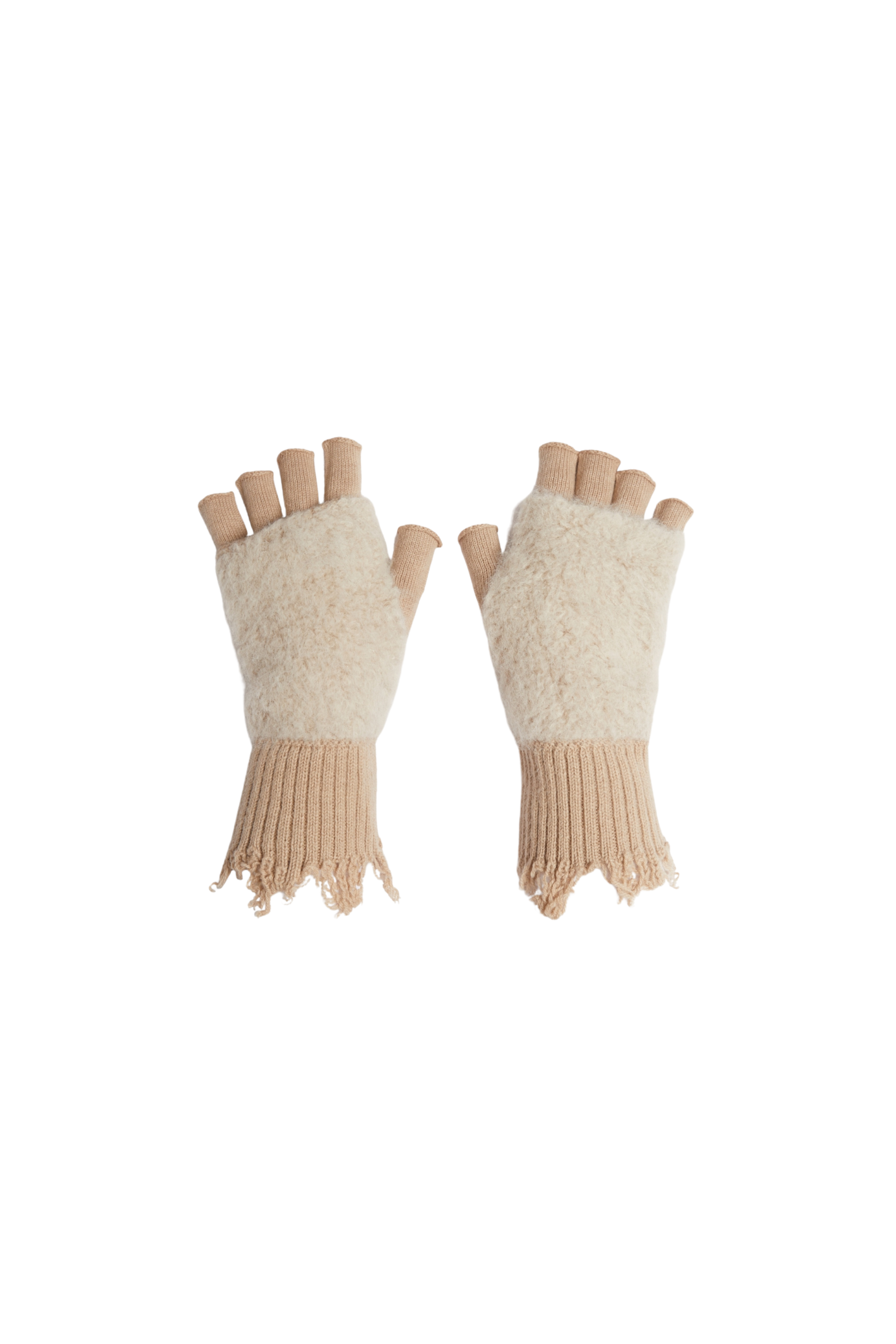 La Granni x Gabriele Suri Split Gloves - Beige