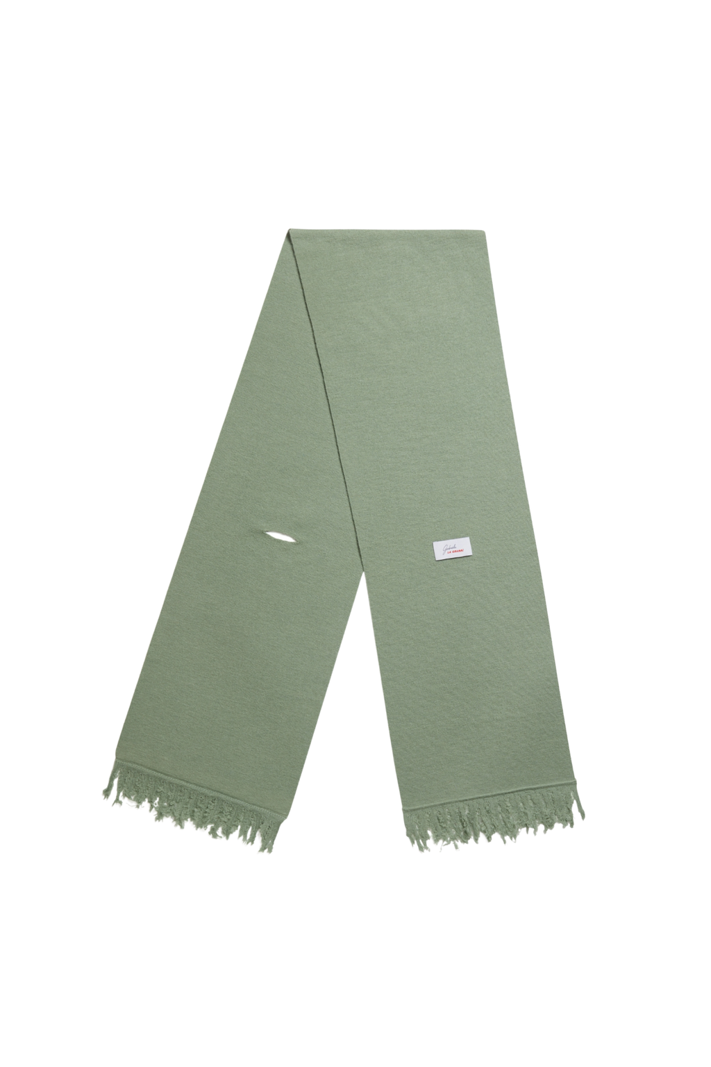 La Granni x Gabriele Three-Way Knit Scarf - Green