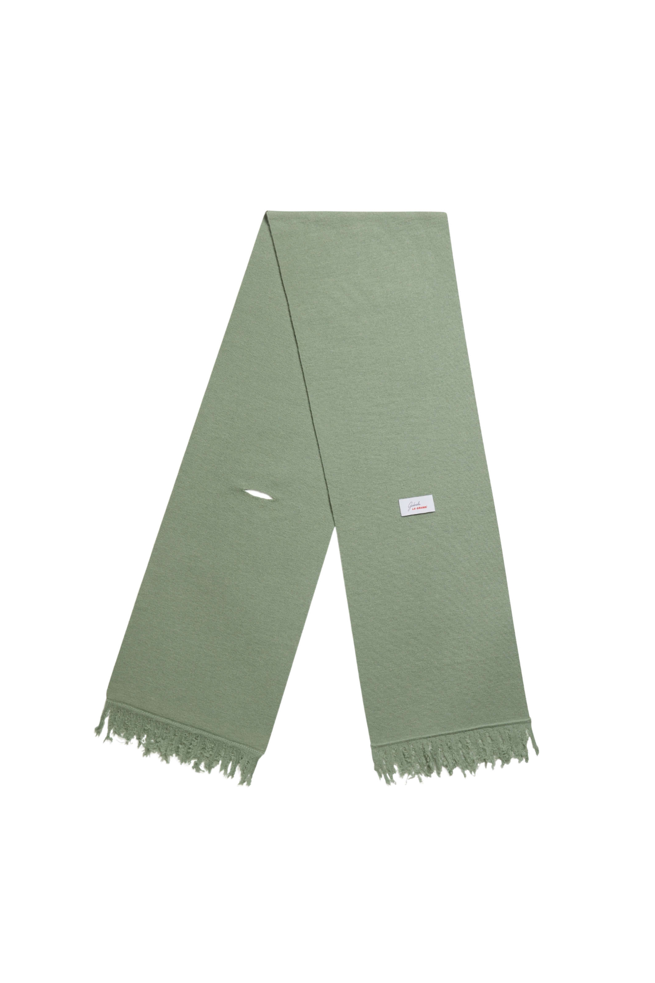 La Granni x Gabriele Three-Way Knit Scarf - Green