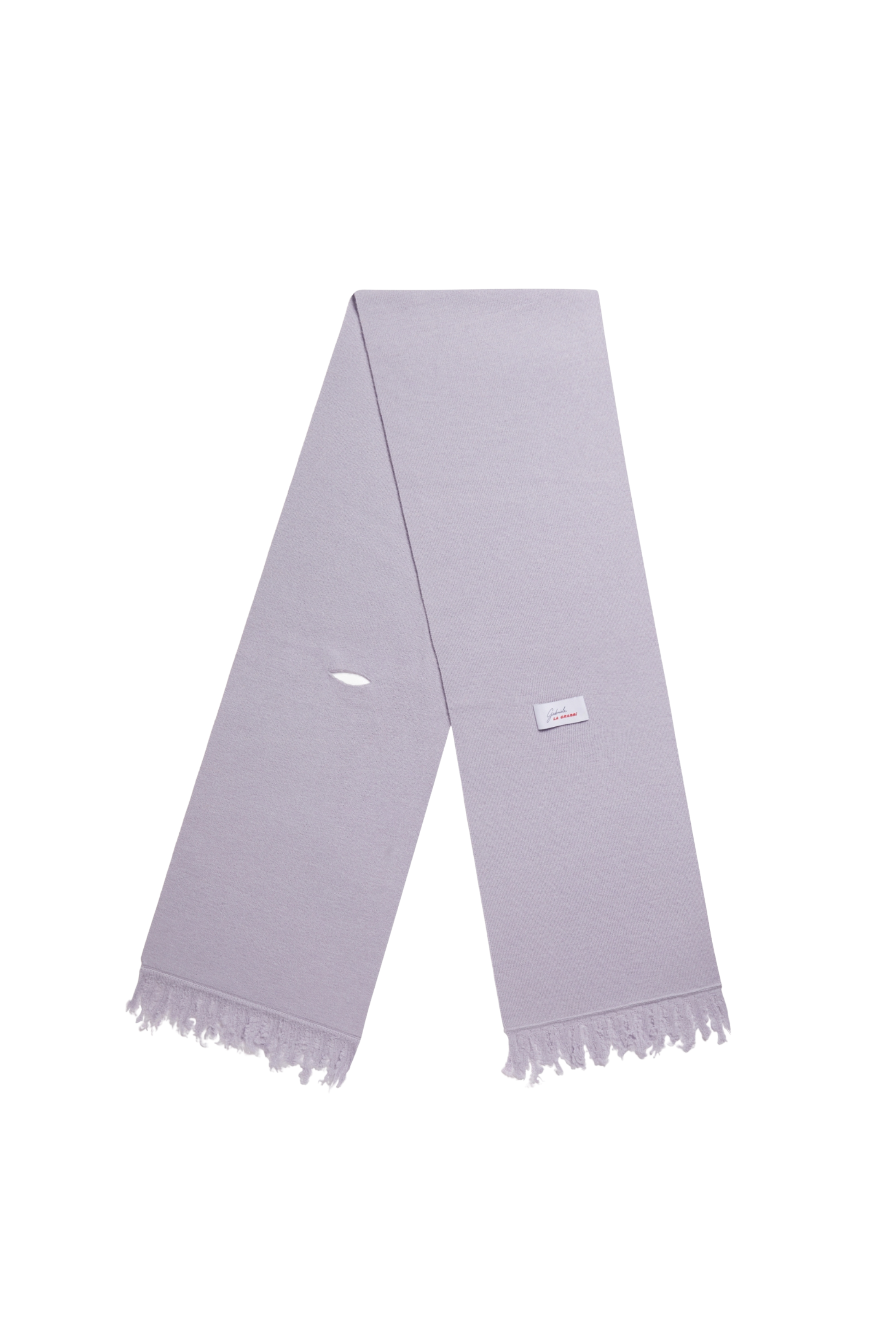 La Granni x Gabriele Three-Way Knit Scarf - Lilac