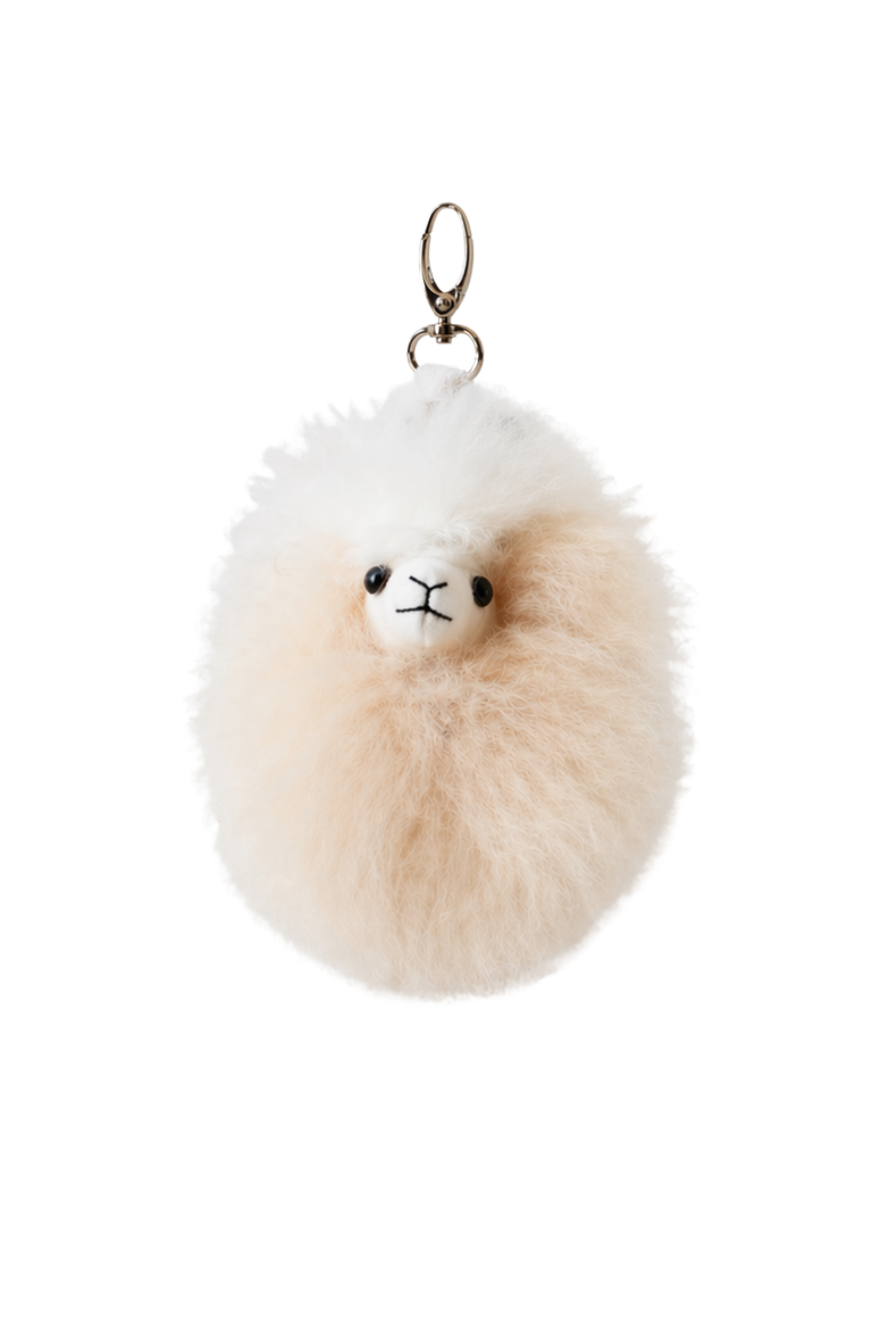 Alpaquita Keyring White & Cream (L) – Julia