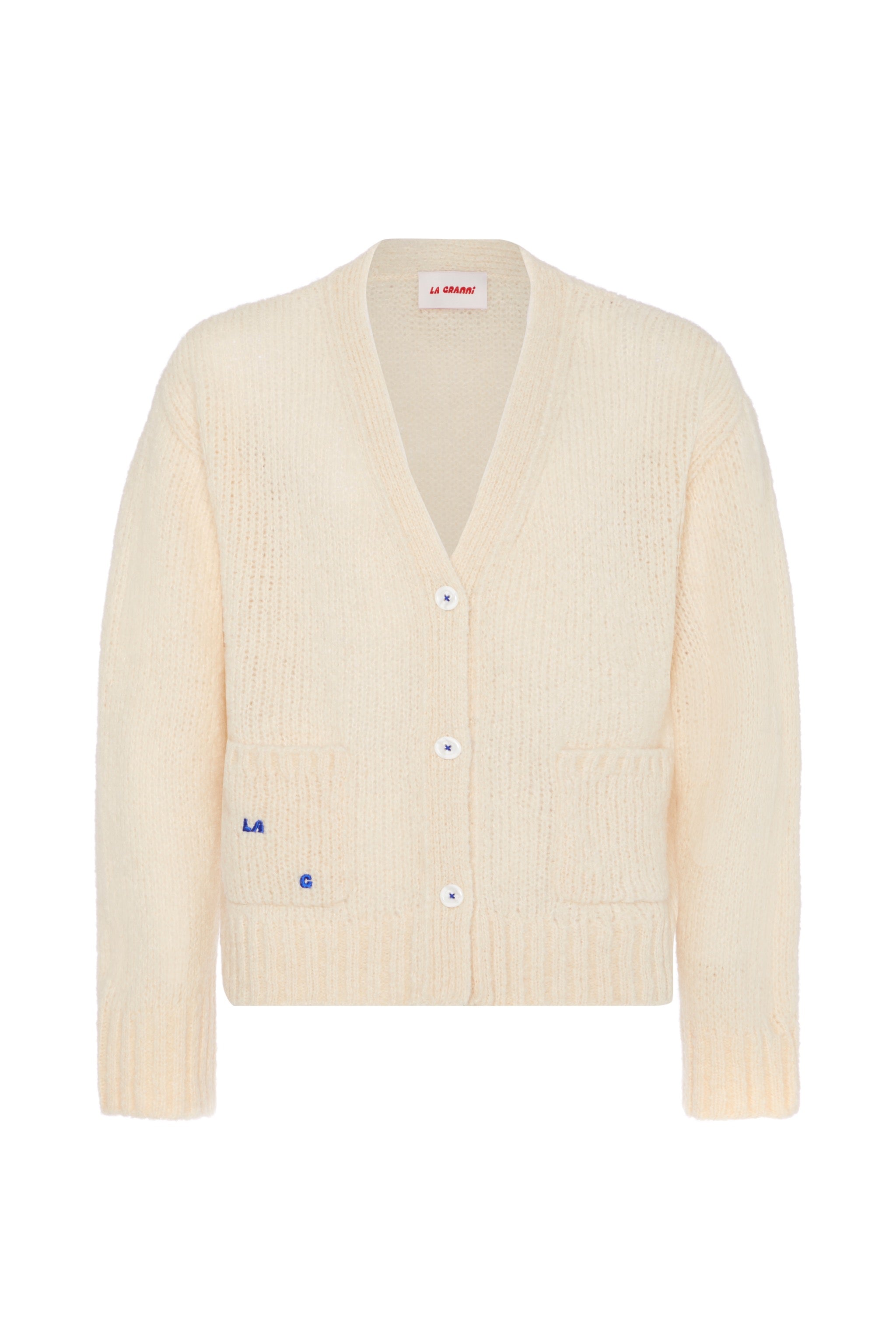 LA G Cardigan - Cream