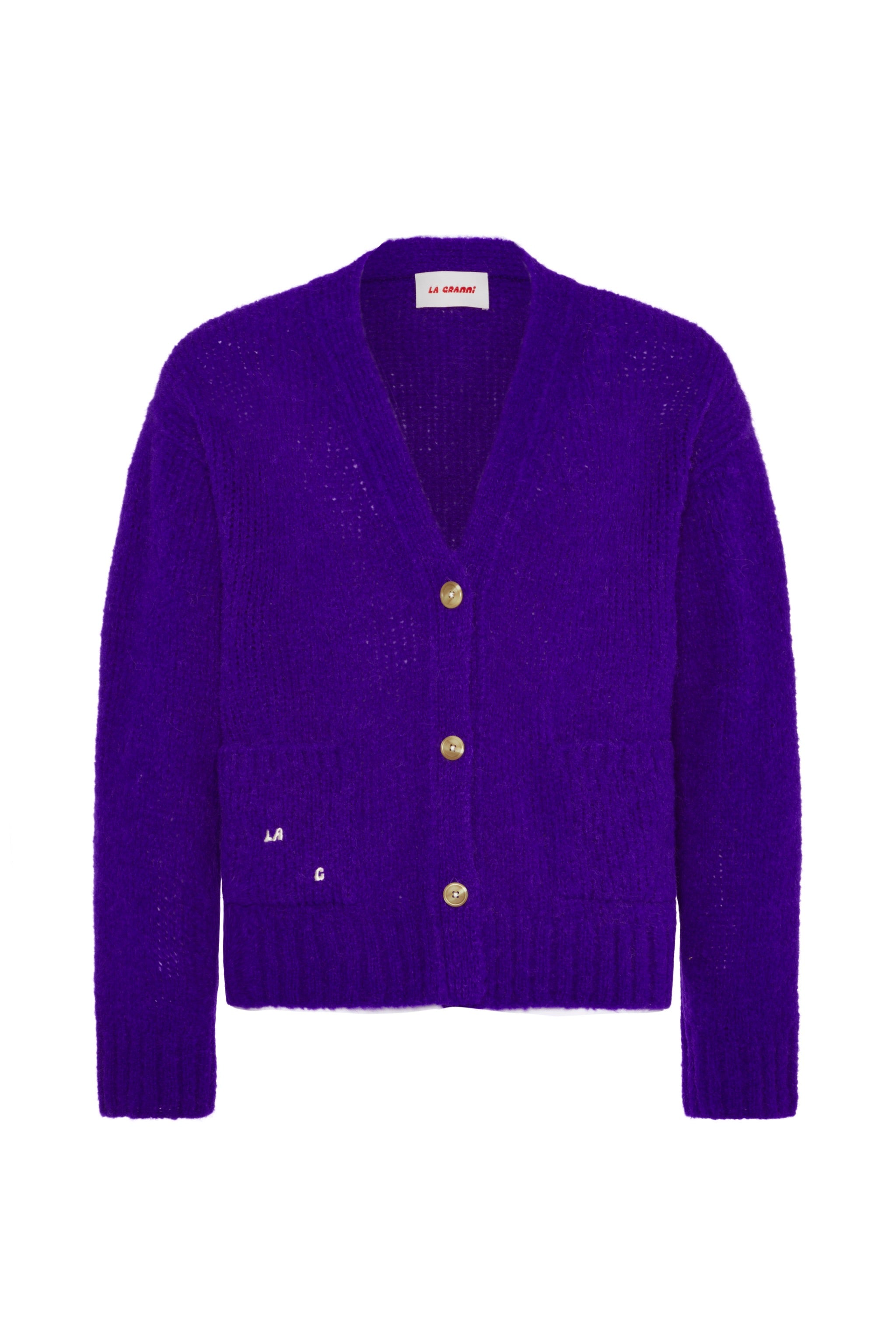 LA G Cardigan - Purple